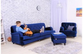 Фулхаус прямий диван 4-місний - Фото 5