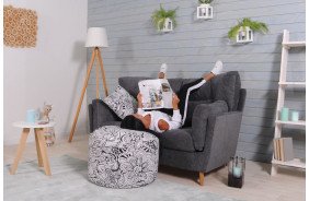 Хюгге прямий диван 2-місний - Фото 5