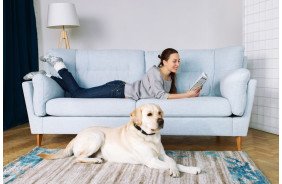 Хюгге прямий диван 3-місний - Фото 5