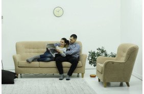 Нуар прямий диван 3-місний - Фото 5