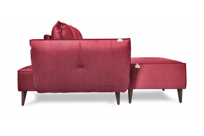 Люкке Релакс прямий диван 3-місний і пуф  - Фото 6