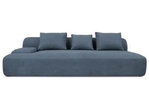 Кокет прямий диван 3-місний 