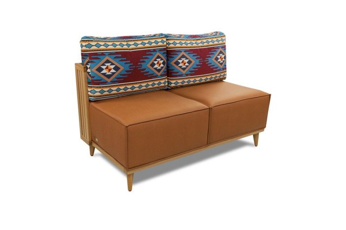 Етно прямий диван 2-місний - Фото 2