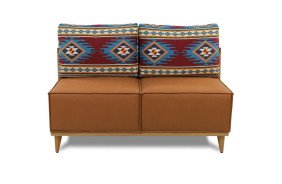 Етно прямий диван 2-місний