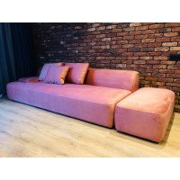 wowin відгуки покупців Кокет прямий диван 3-місний і пуф  # 1288