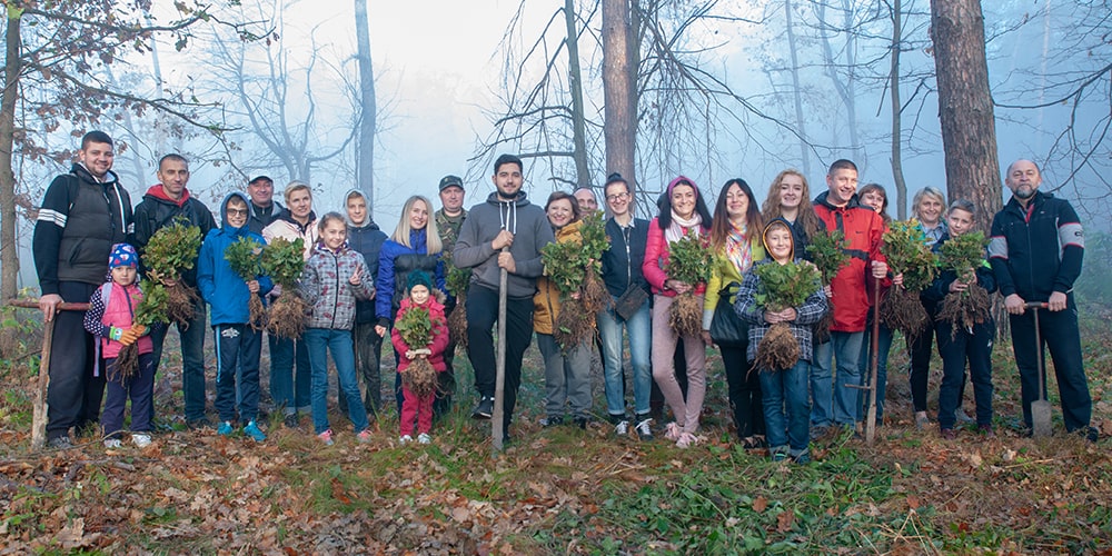 Відновимо планету разом з саджанцем WOWIN!